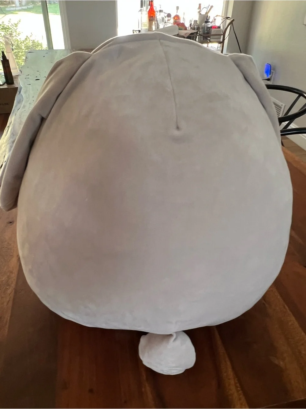 Squishable belly embroidered